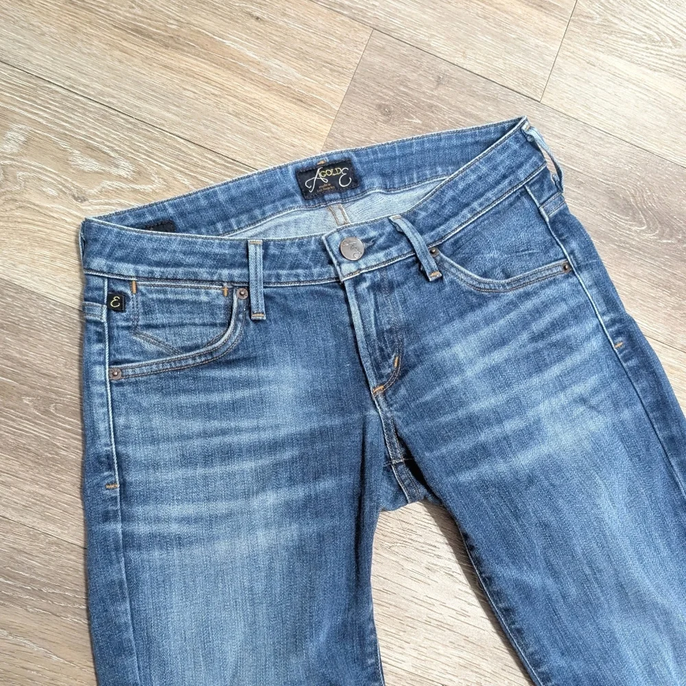 Agolde Chloe Skinny Jeans Denim Pants Bottoms Blue Size 26 Crop
